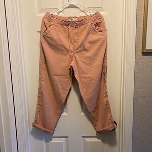 Sonoma Light Pink Drawstring Pants